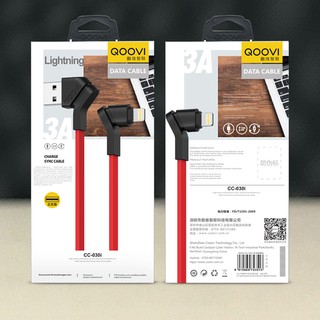 สายยูเอสบี Qoovi CC-030a Micro USB Micro USB Cable 2.4A 1M