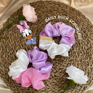 Sister’s Thing Studio 🌈Disney Series🌈 Daisy Duck Scrunchie โดนัทมัดผมเดซี่ดั้ก ยางมัดผม ยางมัดผมน่ารัก