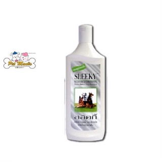 SLEEKY สลิคกี้ แชมพูบำรุงขนและผิวหนัง สำหรับสุนัขขนสั้น 350 CC.