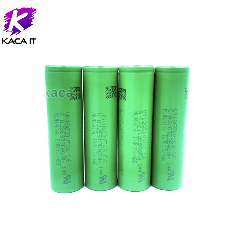 ถ่านชาร์จ 18650 VTC6 30A 3000 mAh 4ก้อน