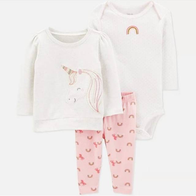 CATELL LOVE 3in1 ชุดเสื้อผ้าเด็กผู้หญิง 6-24 เดือน
