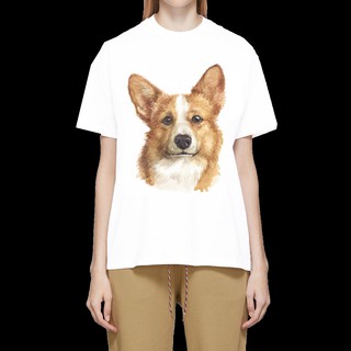 เสื้อลายหมา DWC004 welsh corgi เสื้อยืด เสื้อยืดลายหมา เสื้อยืดสกรีนลายหมา