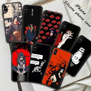 เคสโทรศัพท์มือถือแบบนิ่ม ลายนารูโตะ uchiha itachi 5AK31 สําหรับ iPhone 11 Pro Max X XR XS Max