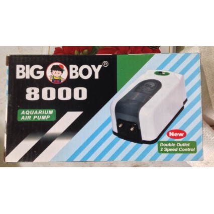 ปั๊มลม 2 ทาง ยี่ห้อ BigBoy รุ่น BB-8000