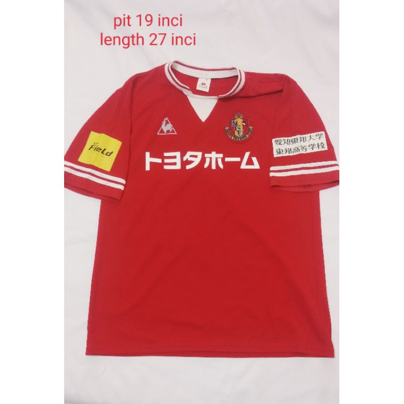 Preloved nagoya grampus le coq sportif jersey เสื้อฟุตบอล