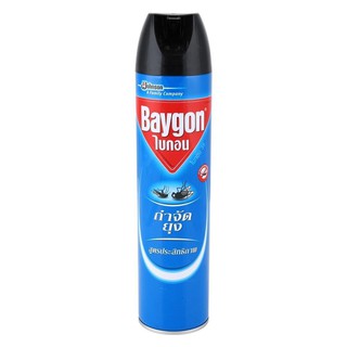 สเปรย์กำจัดยุง BAYGON เหลือง 600 มล. SPRAY KILLER MOSQUITOES BAYGON 600ML