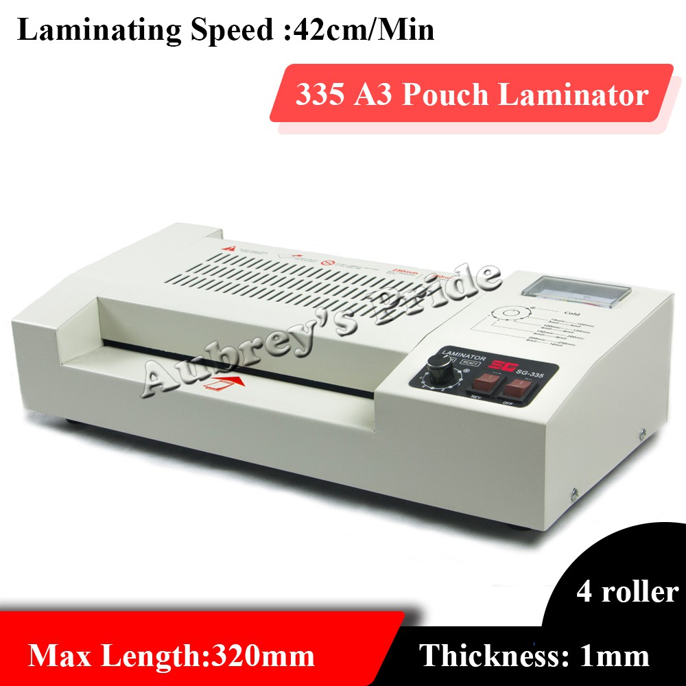 เครื่องเคลือบบัตรnew 220v A3 12 5 320mm Hot Cold Thermal Laminating