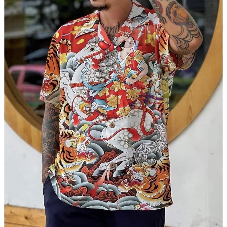 เสื้อฮาวาย ขุนแผน KhunPan Ukiyo - ของใหม่