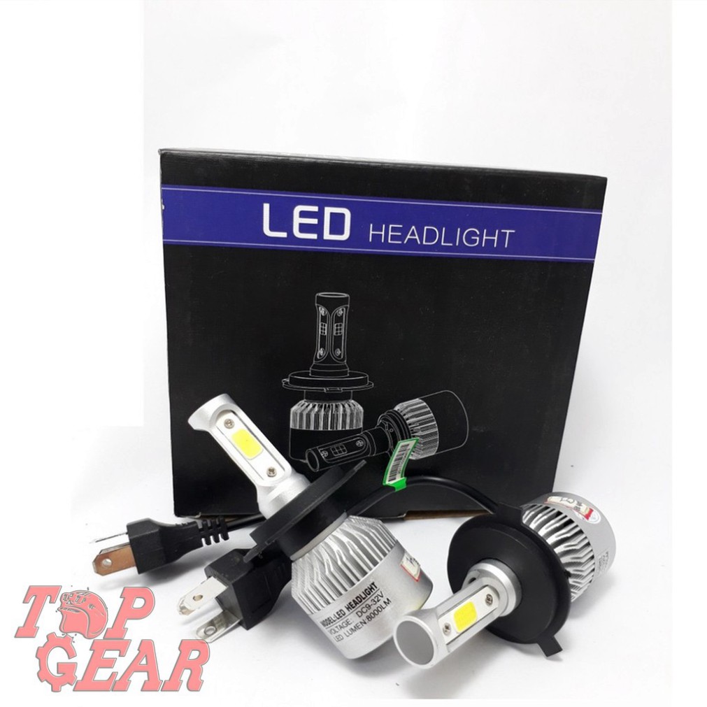 C6 3-HEART LED HEADLIGHT - H4 FOOT - ZIN REPLACEMENT <TOPGEAR>