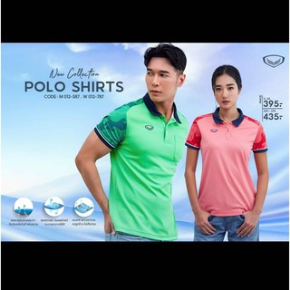 เสื้อโปโลทอลายหัวไหล่ชาย แกรนด์สปอร์ต  Grand Sport รหัส : 012-587