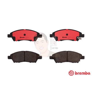 P56 070C ผ้าเบรก F (แท้ BREMBO รุ่น Ceramic) NISSAN มาร์ช/ อัลมีร่า March, Almera 1.2 EcoCar (5dr/ 4dr) ปี2010-&gt;