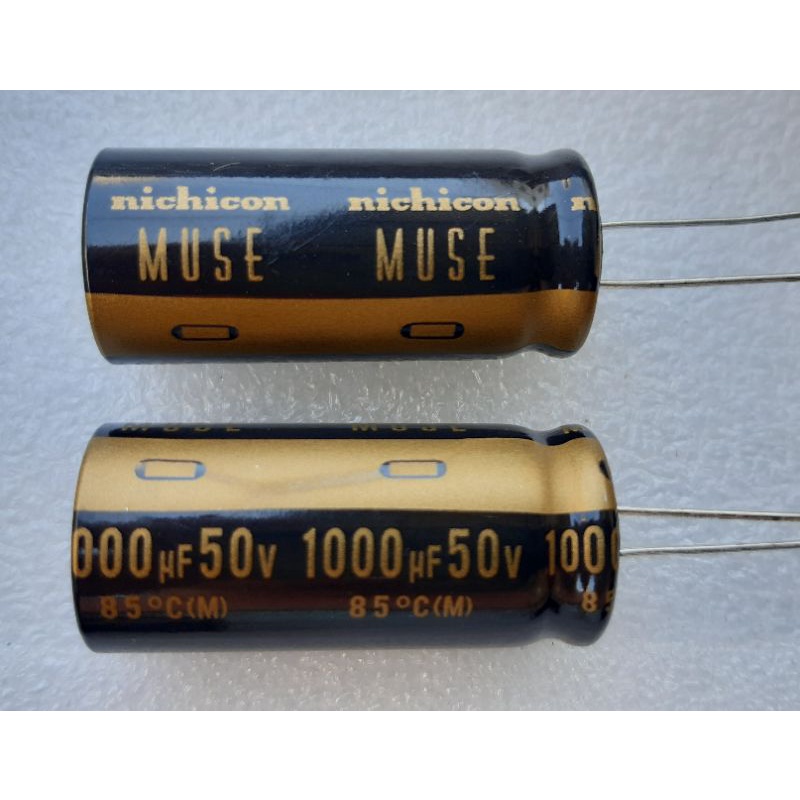 Nichicon MUSE KZ 1000uf 50v capacitor ตัวเก็บประจุ | Shopee Thailand