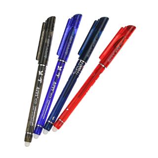 ปากกาเจลลบได้ 1 ด้ามสีแดงน้ำเงินและดำปากกาเจลเขียนสี่สี