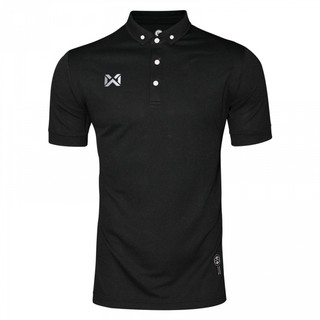 WARRIX SPORT เสื้อโปโลแขนสั้น WA-3315N (BB ดำ)