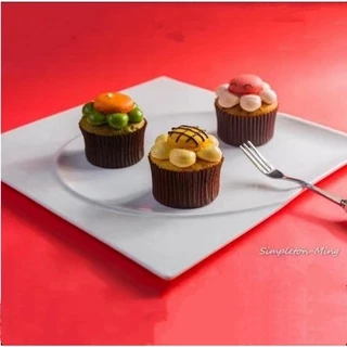 *พร้อมส่ง* กระทงกระดาษ (กระดาษไข) ถ้วยจีบ Food grade หลายสี เบอร์ 1611 1612 2216 2416 2616 2816 3217 3218 3219 3220