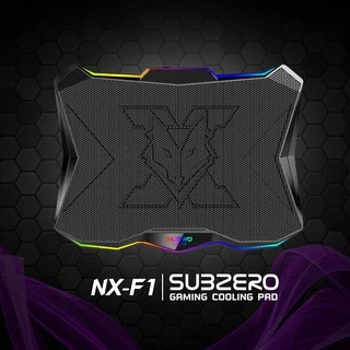 NUBWO พัดลมโน๊ตบุ๊ค พัดลมรองโน๊ตบุ๊ค RGB NX-F1 SUBZERO , NX-F2 SINDEL , NX-F3 ZONIX , NX-F4 COOLING PAD ประกันศูนย์ 2ปี