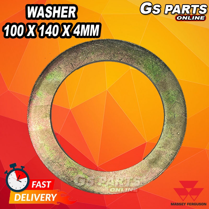 WASHER SHAFT BUKIT TRACK ( 100 X 140 X 4 MM ) GS PARTS