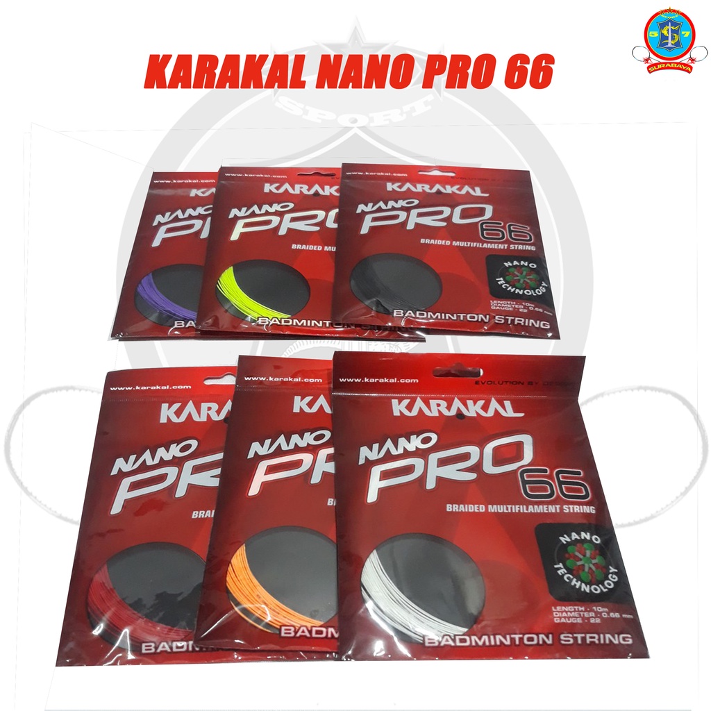 สายแบดมินตัน Karakal Nano Pro 66 ดั้งเดิม