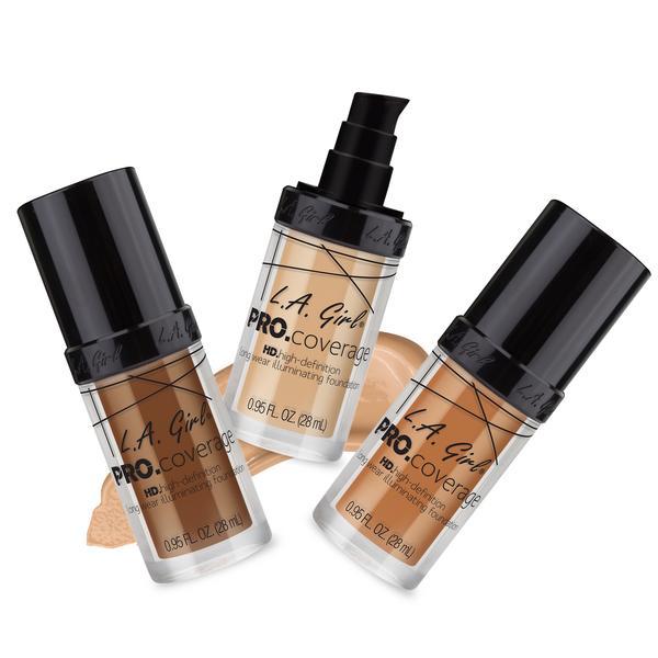 L.A. Girl Pro Coverage HD Long Wear Illuminating Foundation 28ml ...