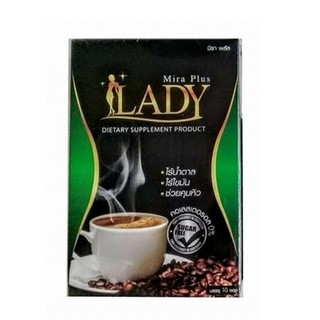 กาแฟ L.D Coffee Mira Plus LADY กาแฟเลดี้ 10 ซอง