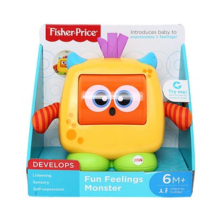 ​Fisher-Price สนุกไปกับมอนสเตอร์เปลี่ยนหน้า มีเสียงตามความรู้สึก Fun Feelings Monster ของแท้