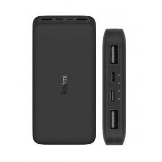 20000mAh Redmi 18W Fast Charge Power Bank Black