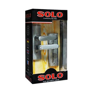 มือจับ MORTISE PLATE SOLO EX810SN สีสเตนเลส SOLO EX810SN SS MORTISE LOCK