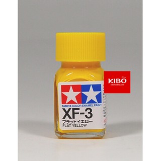 สีสูตรอีนาเมล TAMIYA XF-3 Flat Yellow (10 Ml)