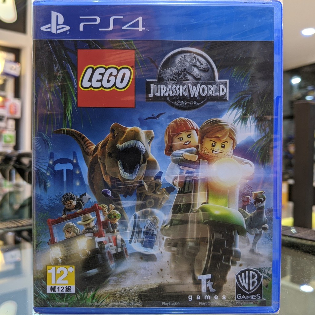 (ภาษาอังกฤษ) มือ1 Lego Jurassic World แผ่นเกม PS4 แผ่นPS4 (เล่น2คนได้ เล่นกับ PS5 ได้ เกมเด็กๆ)