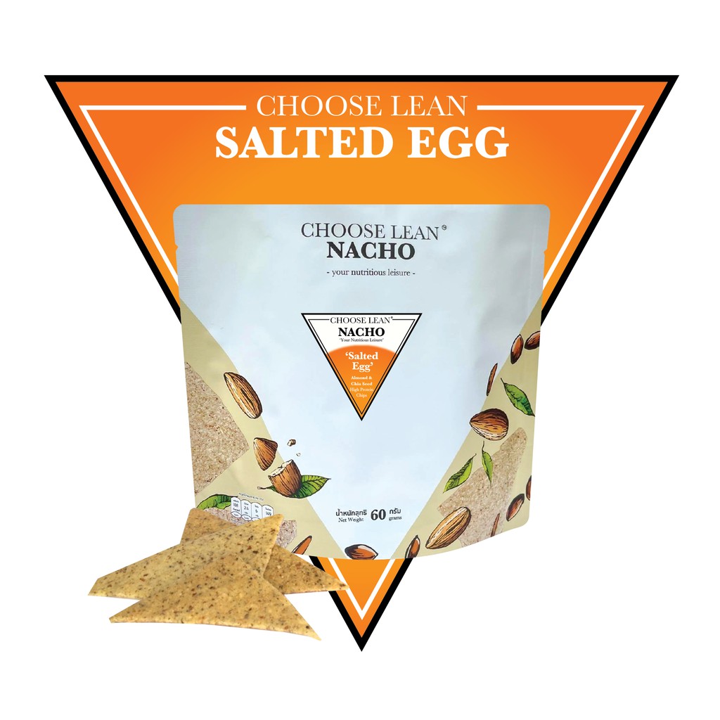 (053) Choose Lean Nacho Salted Egg (ชูสลีน นาโช่ รสไข่เค็ม)