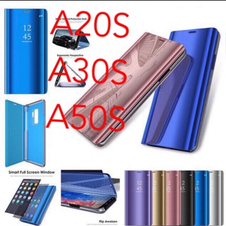 [ส่ง​จาก​ไทย]​เคสฝาพับเงา Samsung A22(4G) A22(5G) A32(4G) A32(5G) A52(5G) A72(5G) A30S A50S A50 M20 M30