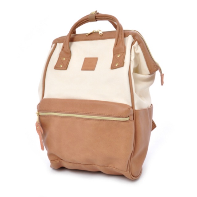 [anello] backpack - Two Tone Leather