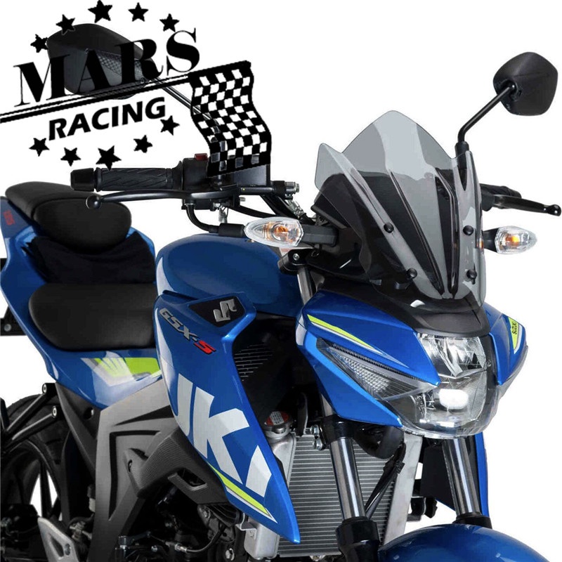 เหมาะสำหรับ SUZUKI ใหม่ GSX-S125 GSX-S150 GSXS125 GSXS150 2017-2021 2022 อุปกรณ์เสริมรถจักรยานยนต์กระจกกระจกอลูมิเนียมชุด Deflector Shroud Shield Guard ราคา ถูกที่สุด ดีลบีเคเค แกลเลอรีภาพที่ 3