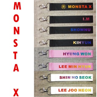 Bestprice 1920 Kpop Monsta X พวงกุญแจสายคล้องโทรศัพท์มือถือพวงกุญแจ