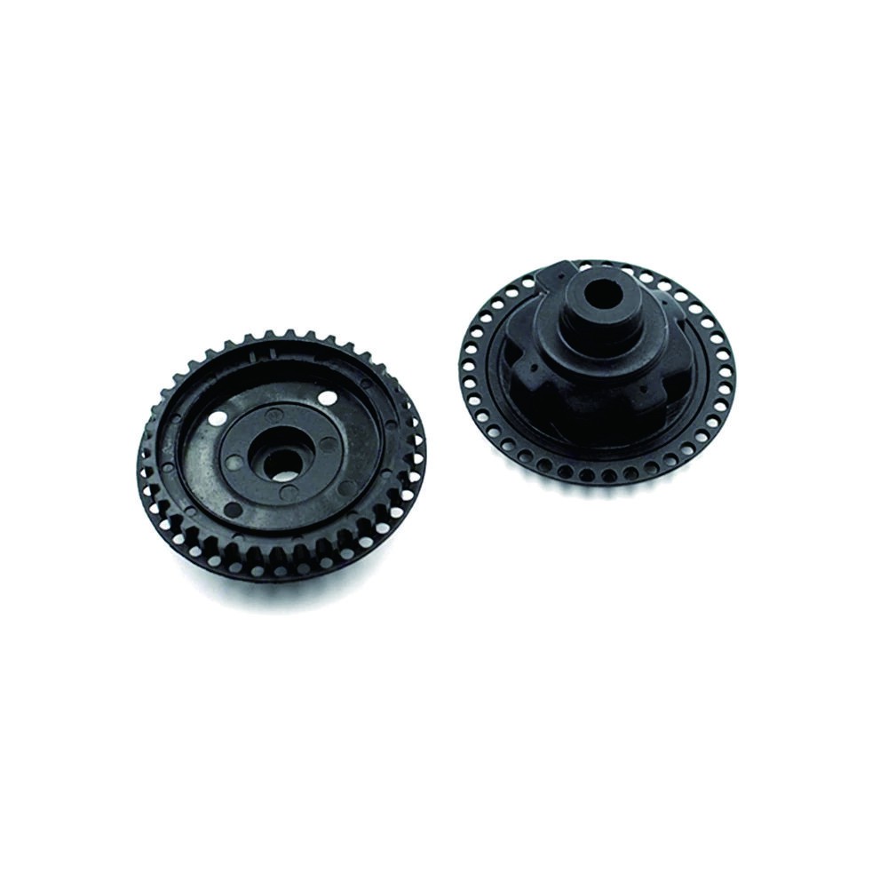 S-121067 Composite Gear Diff Case&Cover 38T เคสเกียร์ดริฟ พู่เล่สายพานหลัง 38T สำหรับรถวิทยุบังคับ SNRC