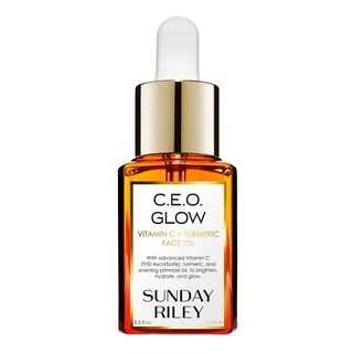 พร้อมส่ง ของแท้ Sunday Riley C.E.O. Glow Vitamin C and Turmeric Face Oil 10ml/15ml