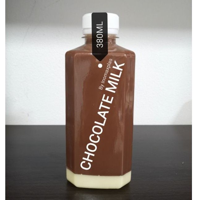 ขวดน้ำพลาสติก​ 380มล​ทรงเหลี่ยม (SQ380ml)​ บรรจุ​ 40ใบพร้อมฝา140บาท