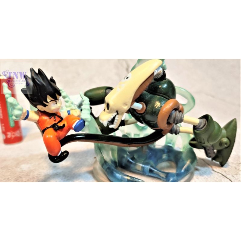[มือสอง งานแท้ ญี่ปุ่น] Son Goku โกคู vs หุ่นกระดูก ขนาด 2.5" Dragonball ดราก้อนบอล งานแท้ Banpresto