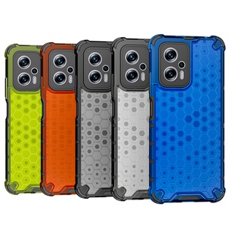 Xiaomi Poco X4 GT X3 NFC M3 M4 Pro F3 F4 กันกระแทก TPU กรอบ กันชน เคส Fundas เคสรังผึ้ง