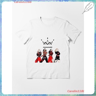 kpop Mamamoo Aya Essential T-Shirt ผู้หญิง ดพิมพ์ลาย ดผ้าเด้ง คอกลม cotton ความนิยม discount Unisex