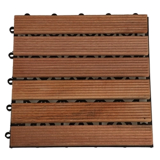 ✨ขายดี✨ ทางเท้าไม้เต็ง  30X30 ซม. TENG WOODEN FLOOR DECKING SPRING 30X30CM สินค้าคุณภาพสูง