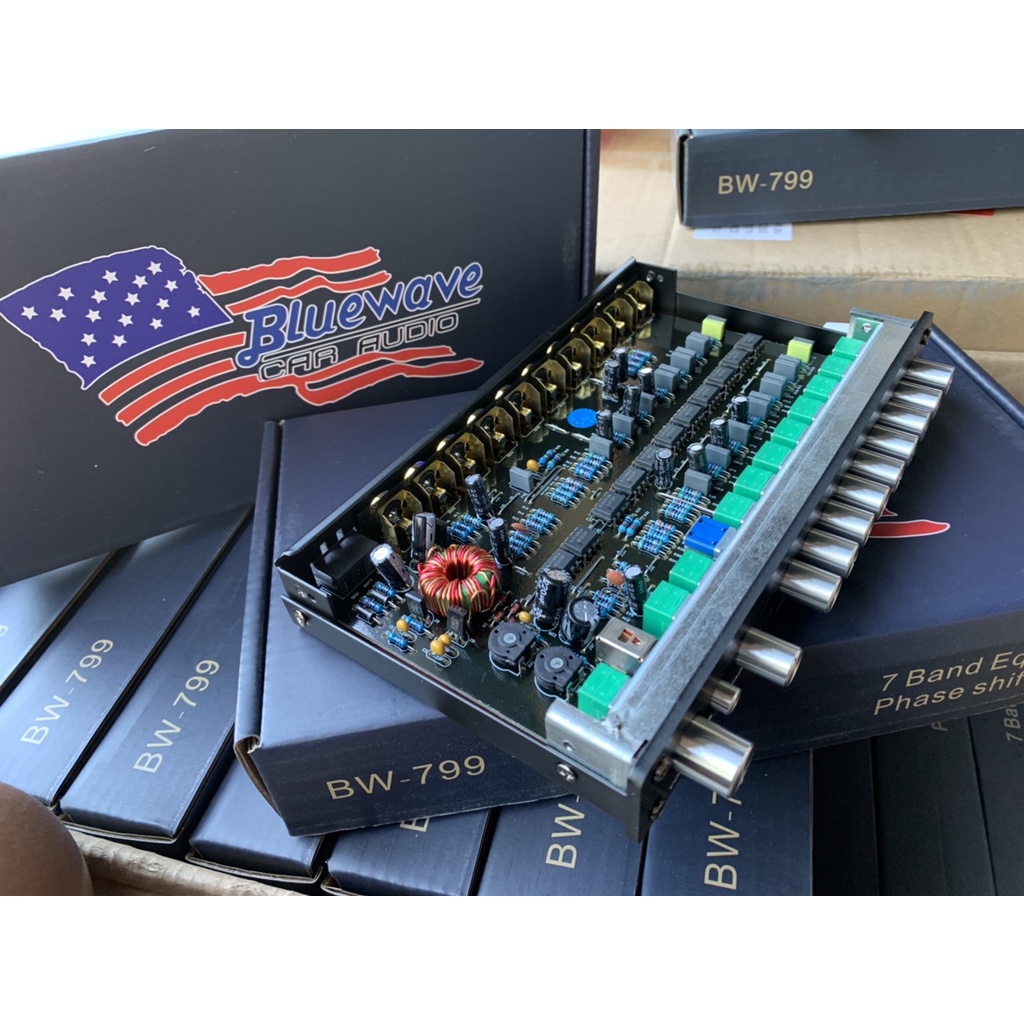 [ตัวแรง เสียงดีNEW2026 แยกซับอิสระ ]ปรี Bluewave รุ่น BW-799 7แบรน ตัวแรงเสียงดี กลางฉ่ำๆ เบสแรงนุ่มลอย( กลับเฟตได้)