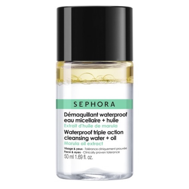 SEPHORA COLLECTION Waterproof Triple Action Cleansing Water + Oil 25 มล