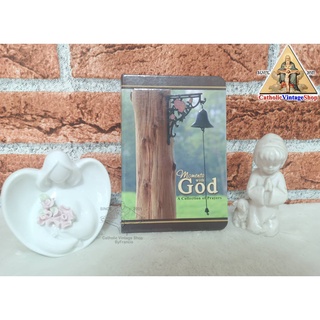 หนังสือ รวมบทสวดภาวนา Moments with God A collection of Prayers ภาษาอังกฤษ หนังสือคาทอลิก Catholic book