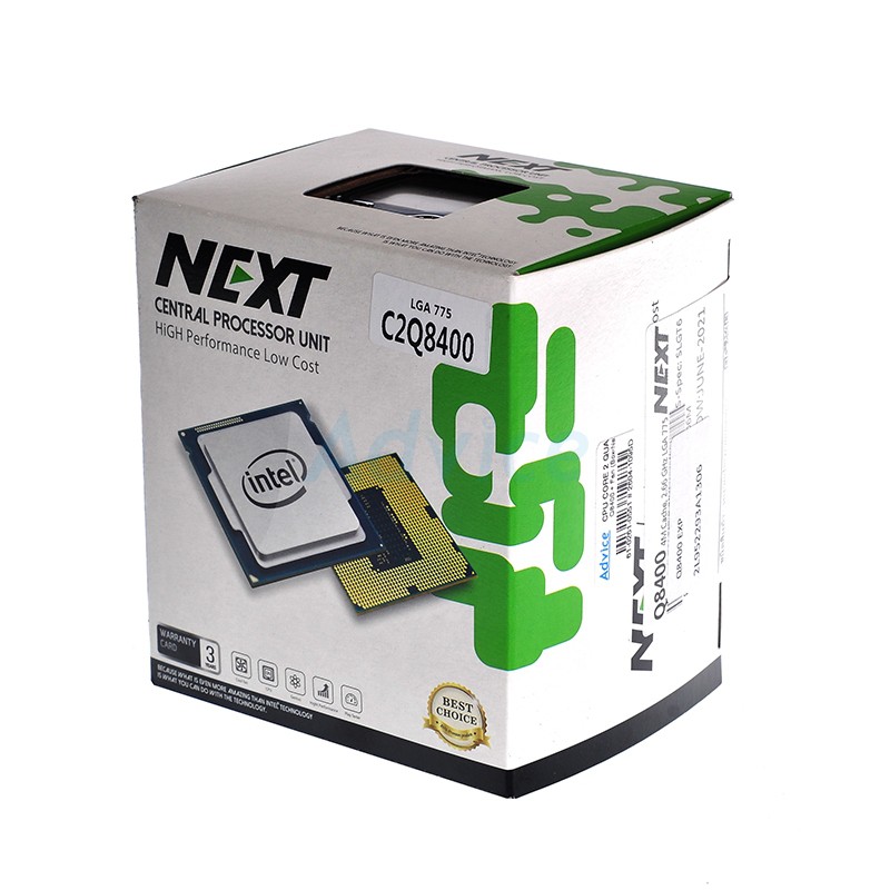 CPU Intel Core2 Quad Q8400 (Box-Fan Next)