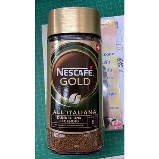 Nescafe Gold All Italiana 200g ขวดแบบใหม่ exp 4/2024