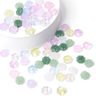 20 ชิ้น 12x12 มิลลิเมตร Four Leaf Clover Lampwork ลูกปัดแก้ว…