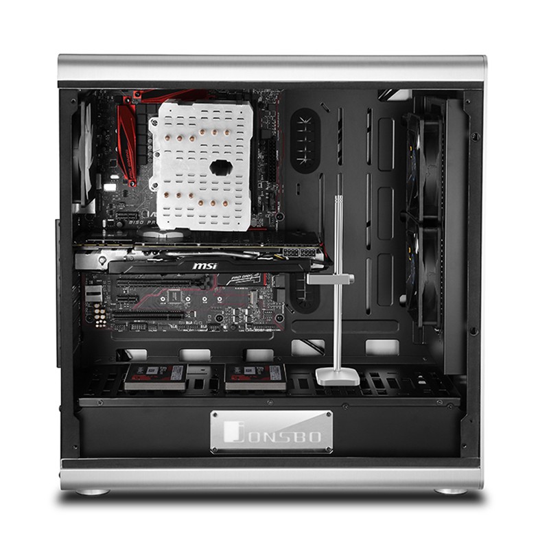 Universal Vga Holder ขาค้ำการ์ดจอ JONSBO VC-2 Aluminium Magnesium alloy Black