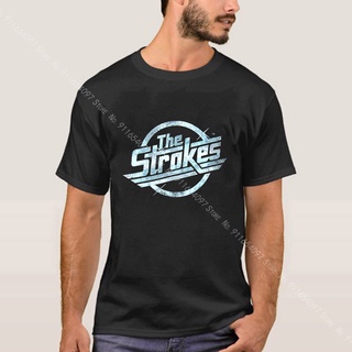 เสื้อยืดลําลอง ผ้าฝ้าย 100% แขนสั้น คอกลม พิมพ์ลายโลโก้ The Strokes Magna สไตล์คลาสสิก แฟชั่นฤดูร้อน สําหรับผู้ชาย