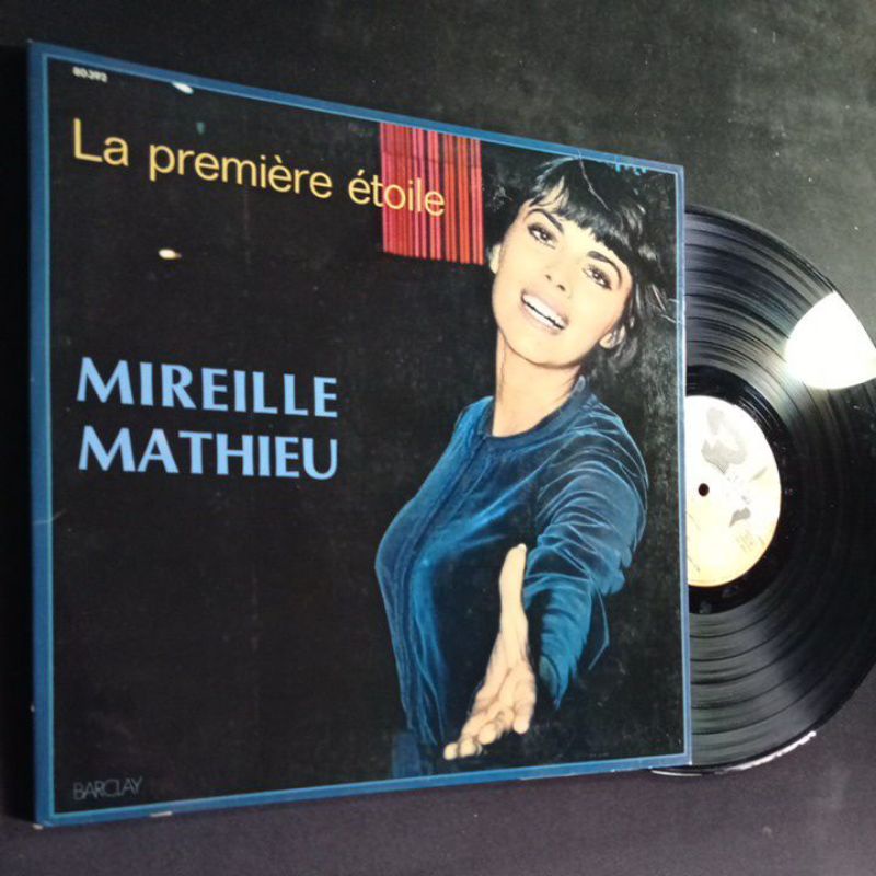 แผ่นเสียง 12 นิ้ว นักร้องยอดนิยม ฝรั่งเศส MIREILLE MATHIEU ทดลองฟังได้ครับ